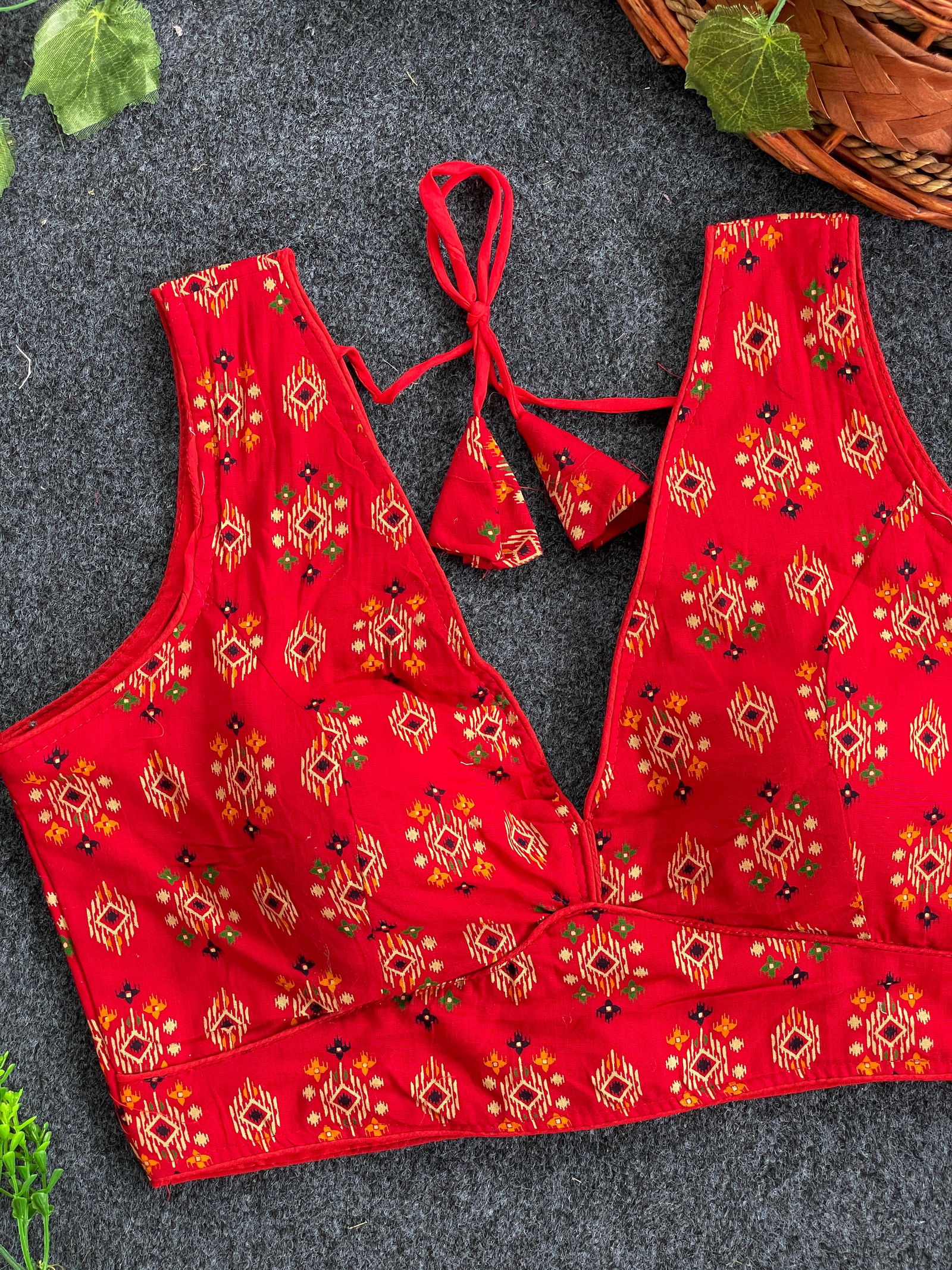 0069 By Ruhi Cotton Designer Printed Blouse Wholesale Price In Surat